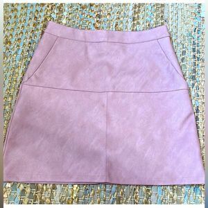 Faux Leather Skirt Size:S great condition